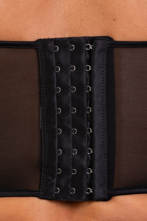 Corset Copas Negro