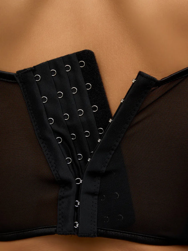 Corset Copas Negro