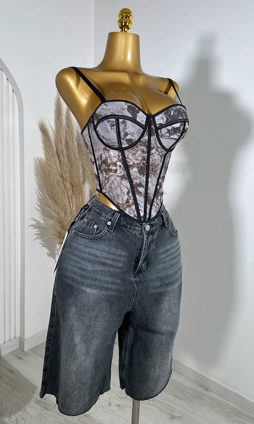 Corset Copas Aguas