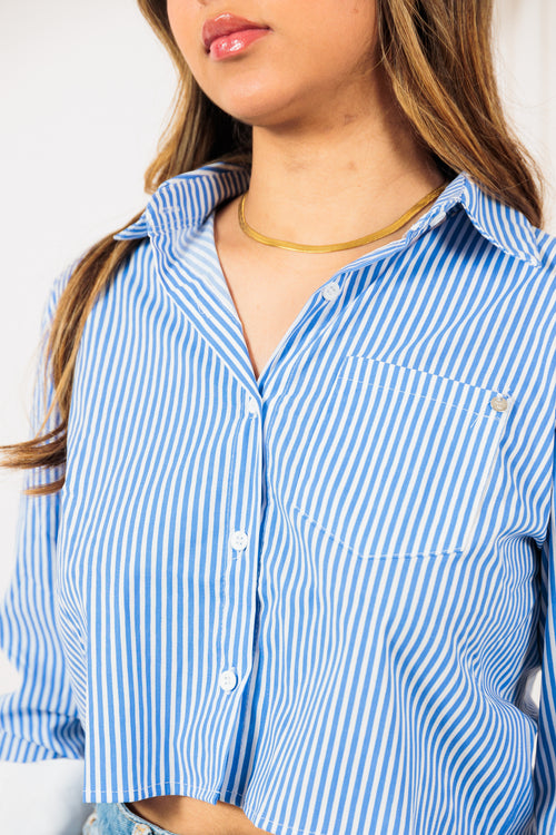 Camisa Navy Stripes