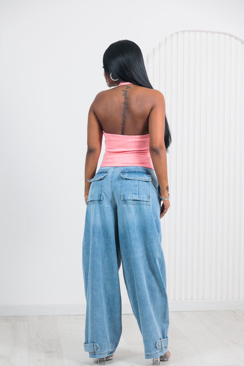 Top Halter Hebilla