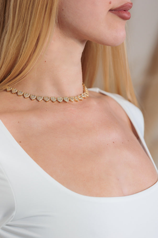 Gargantilla Heart Gold