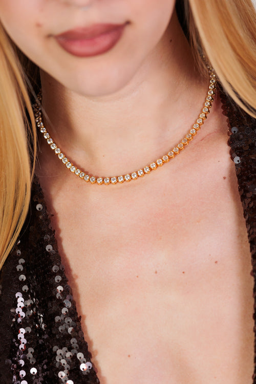 Gargantilla Circle Mini Gold