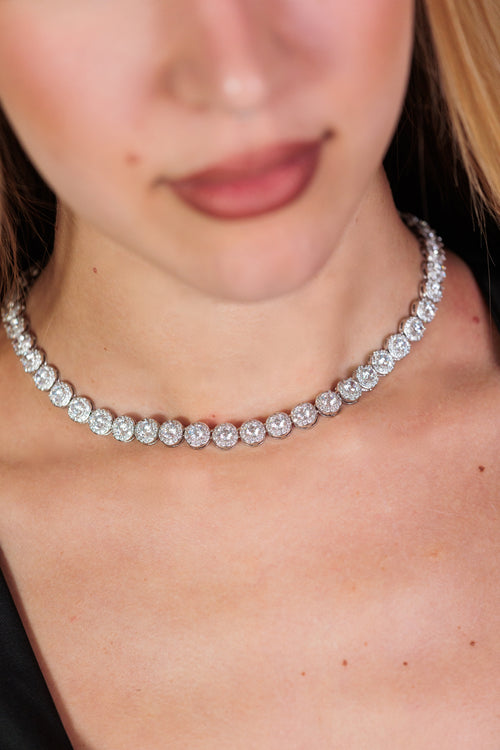 Gargantilla Circle Silver