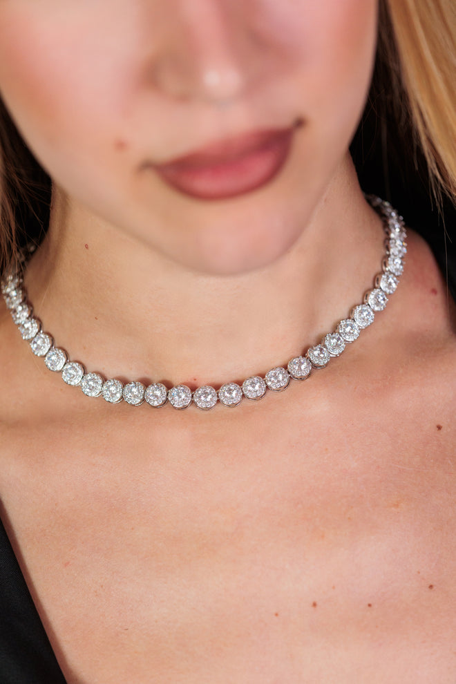 Gargantilla Circle Silver