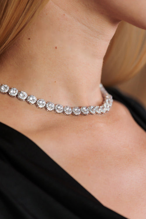 Gargantilla Circle Silver