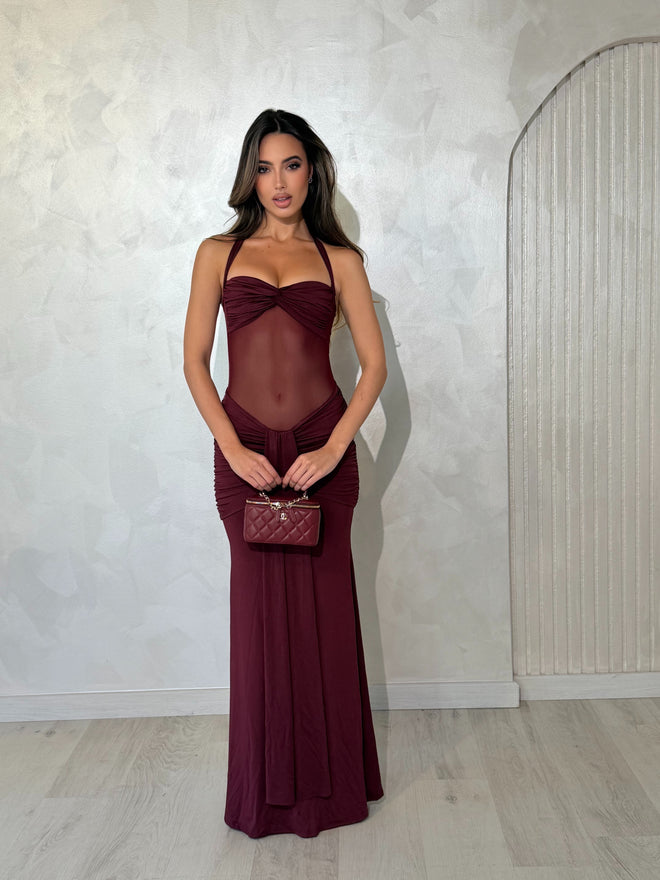 Vestido Juliett Burgundy