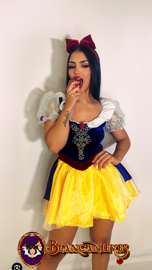 DISFRAZ BLANCANIEVES