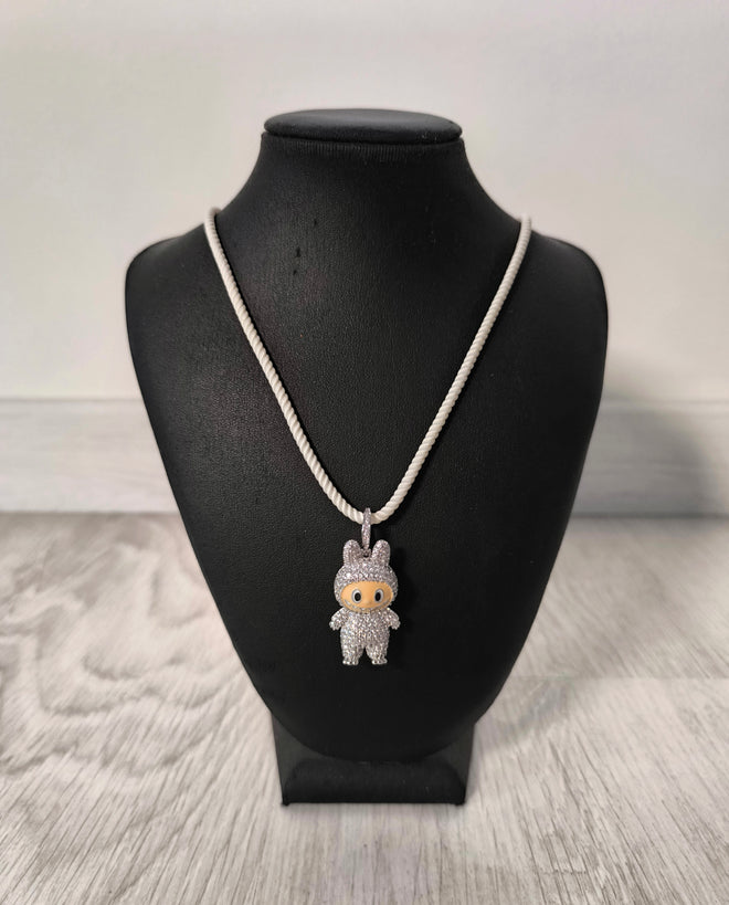 Collar Labubu Plata