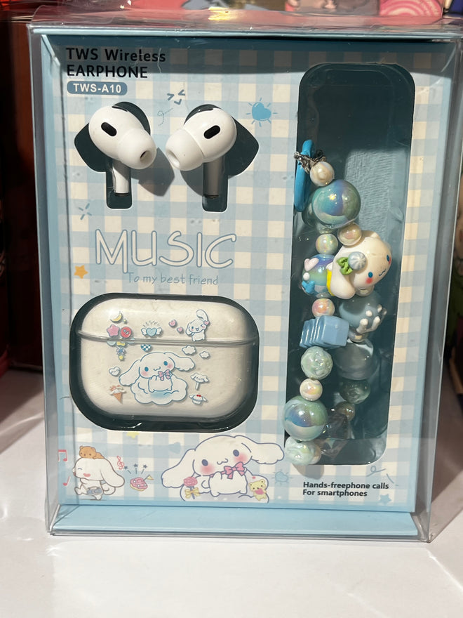 Auriculares Cinnamoroll Pulsera BLUE