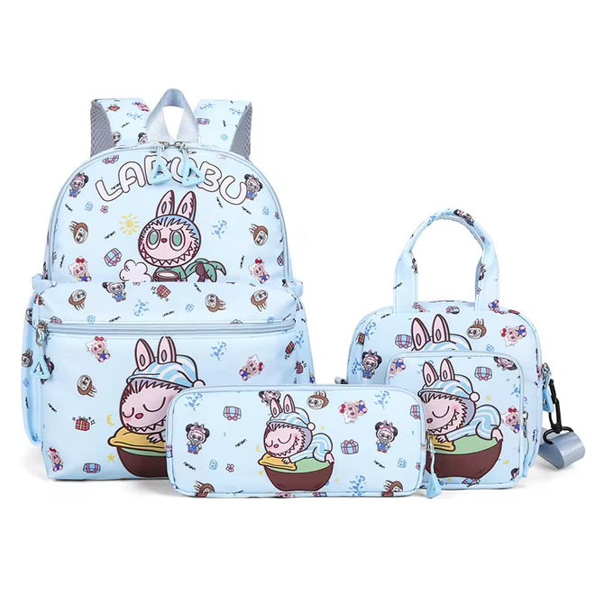 Mochila Triple Azul