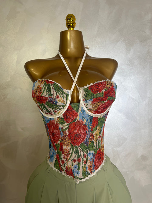 Corset Floral Multi