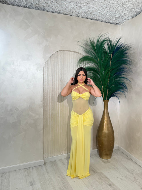 Vestido Juliett Yellow
