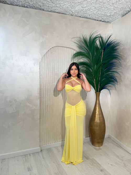 Vestido Juliett Yellow