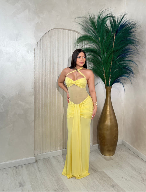 Vestido Juliett Yellow