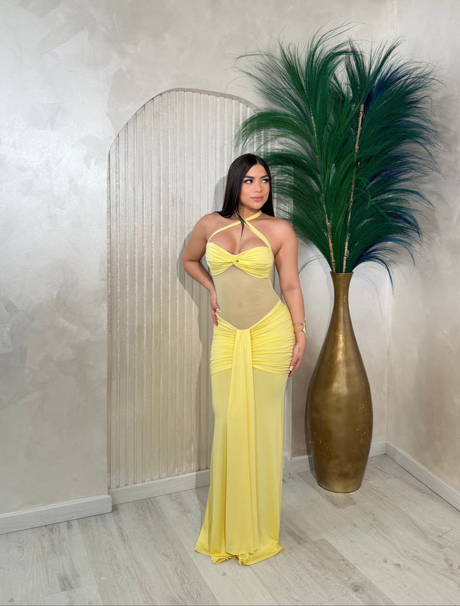 Vestido Juliett Yellow