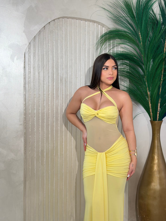 Vestido Juliett Yellow