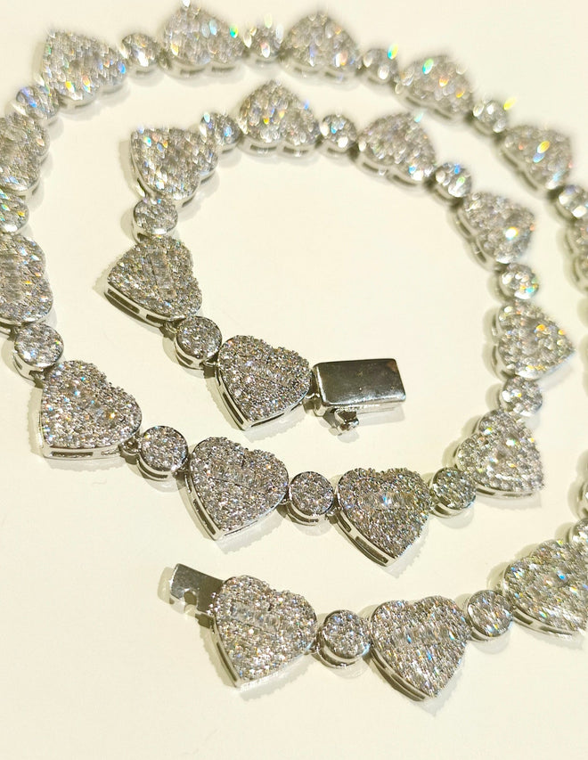 Gargantilla Heart Maxi Silver