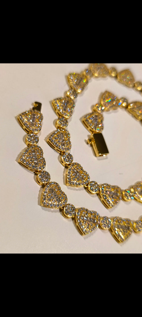 Gargantilla Heart Maxi Gold