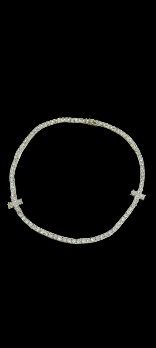 Gargantilla Cruces Silver