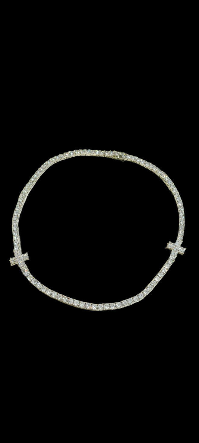 Gargantilla Cruces Silver