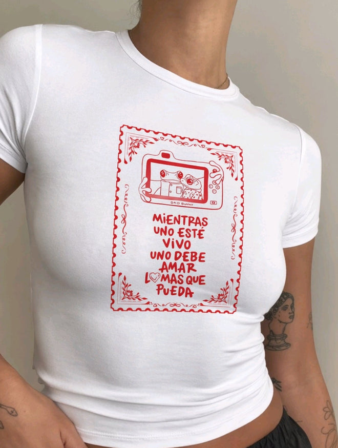 Camiseta Selfie Corta