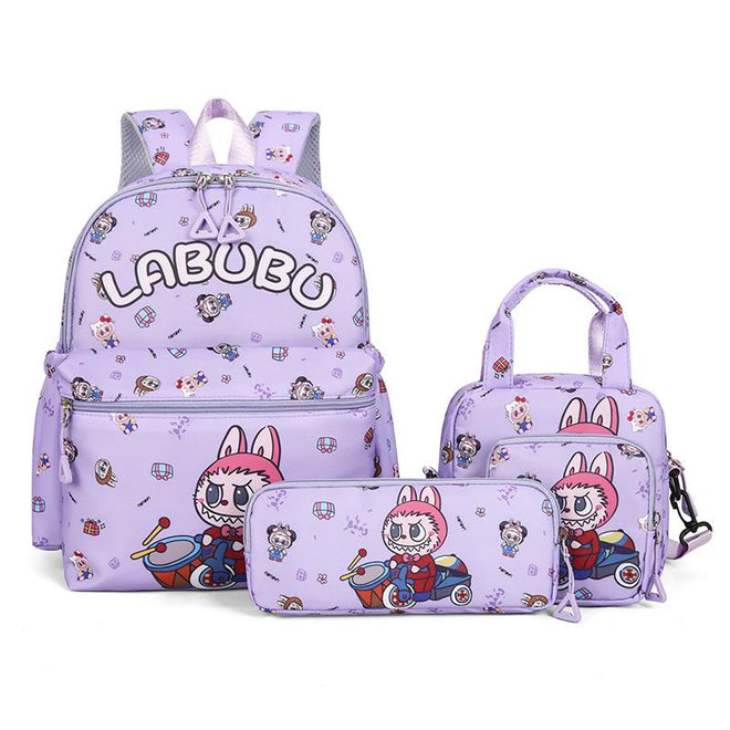 Mochila Triple Lila