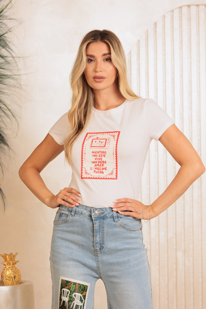 Camiseta Selfie Strech
