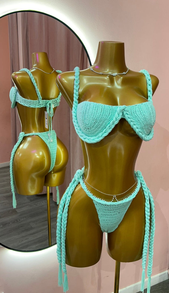 Bikini Crochet Aguamarina