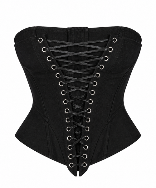 Corset Cuerdas Negro