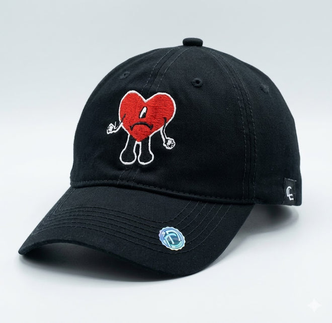 Gorra Corazón Negra