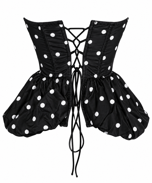 Corset Topos Negro/Blanco