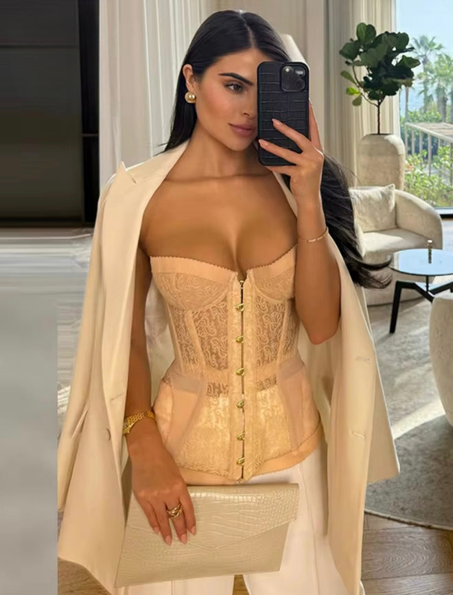 Corset Victoria Beige
