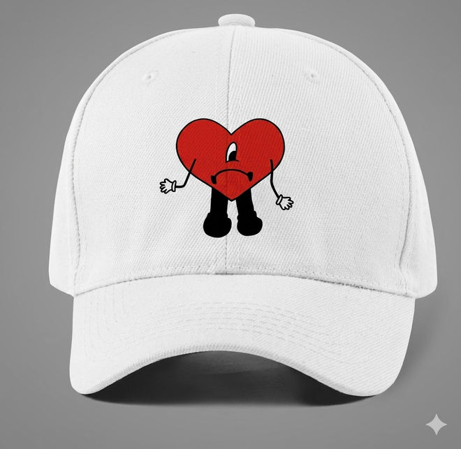 Gorra Corazón Blanca