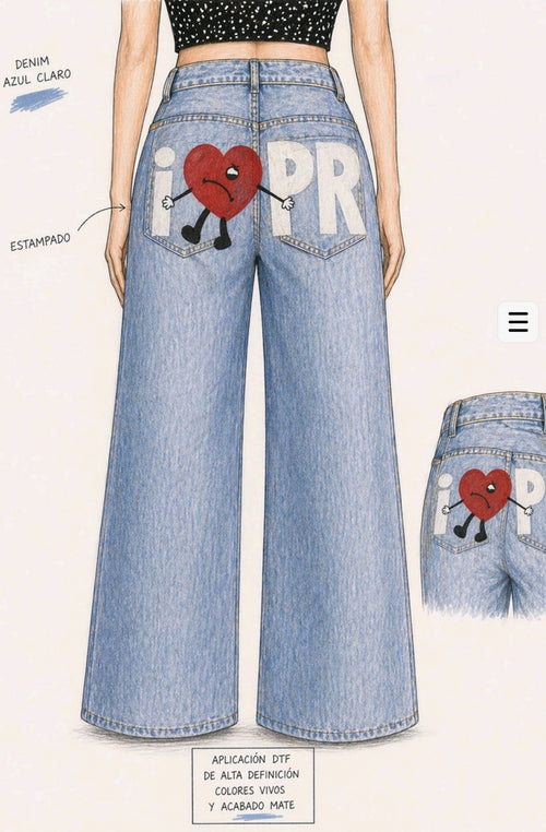Pantalón I Love PR