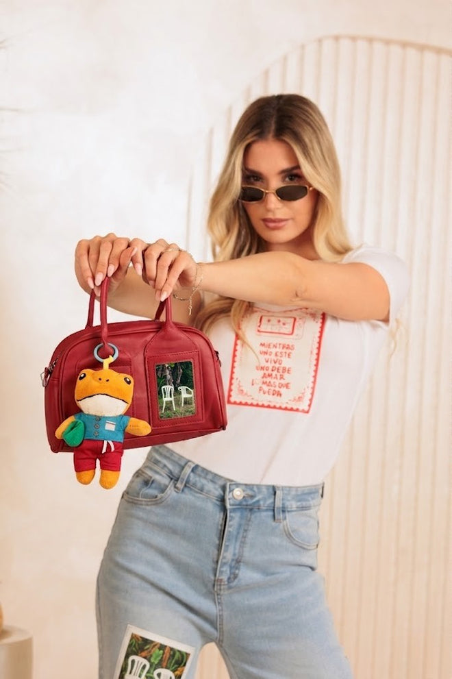 Bolso Rana Granate